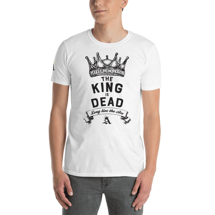 The King is Dead!! Short-Sleeve Unisex T-Shirt