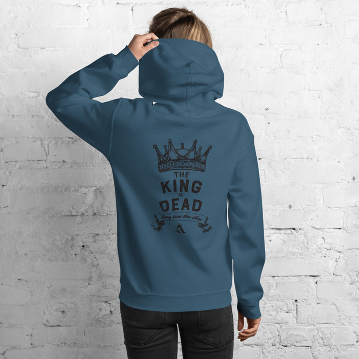 The King is Dead Crown Hooded Sweatshirt