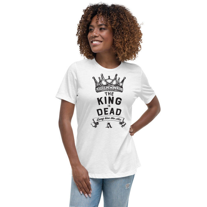 The King is Dead! Women's Relaxed T-Shirt